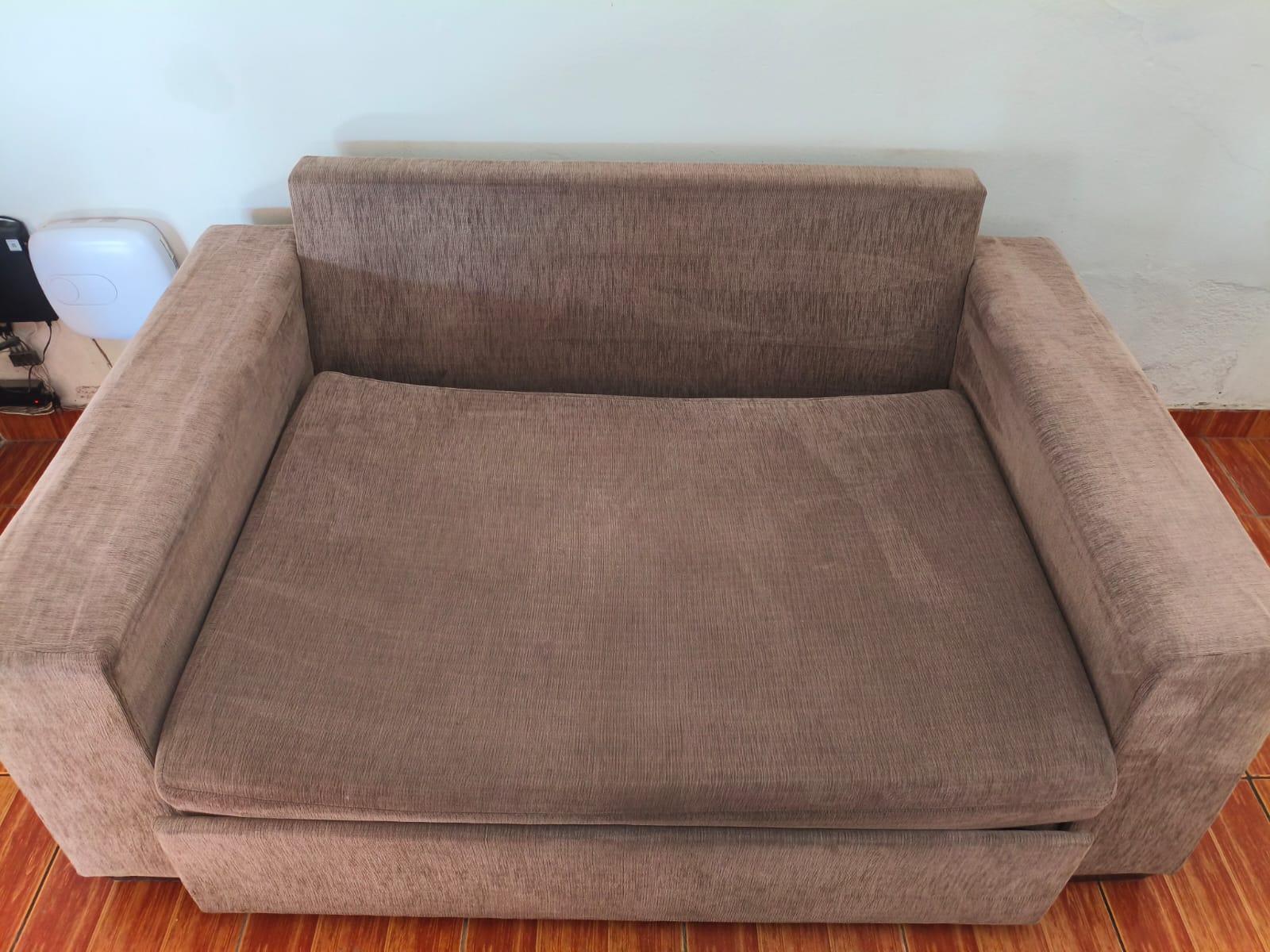 Poltrona depois da limpeza